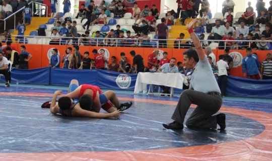  Türkiye Güreş Şampiyonası Kahramanmaraş'ta Yapıldı