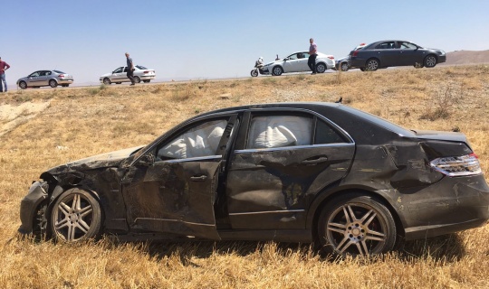 Afşin’de otomobiller çarpıştı: 2 yaralı