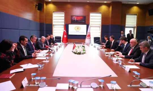 Macaristan-Türkiye Dostluk Grubu Meclisteki Temaslarını Sürdürüyor