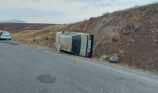 Afşin’de trafik kazası: 1 yaralı  