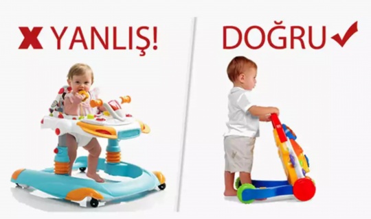 Fizyoterapist Hilal Terzi yazdı: 'Bebeklerde yürüteç kullanımı doğru mu?'