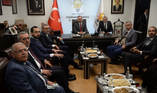Kasapoğlu, AK Parti İl Başkanlığını Ziyaret Etti