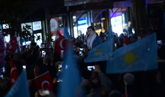 Akşener, Kahramanmaraş'ta vatandaşa seslendi