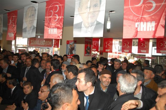 MHP Seçim Bürosunu Düzenlenen Törenle Hizmete Açtı