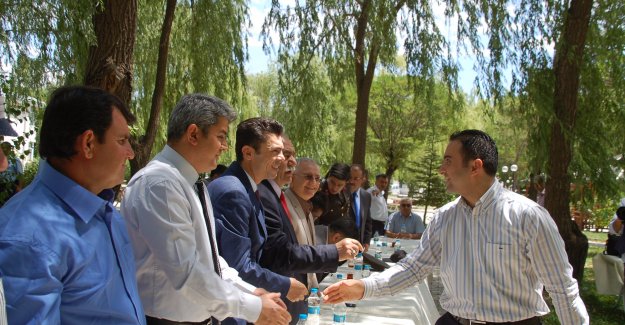 Afşin'de resmi bayramlaşma töreni düzenlendi