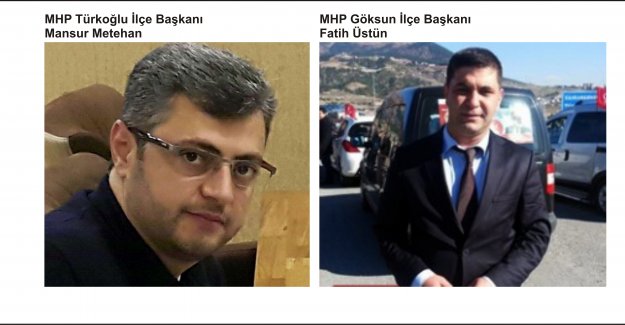 MHP Göksun ve Türkoğlu İlçe Başkanları Değişti