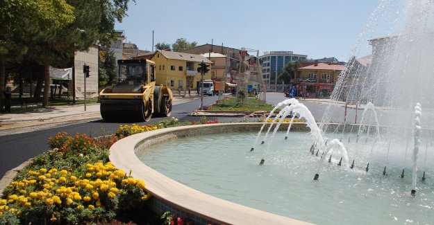 Afşin'in Ana Caddelerine Büyükşehir İmzası