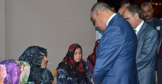 Başbakan Yardımcısı Kaynak, şehit ailesini ziyaret etti