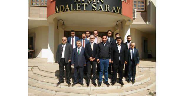 Baro Başkanı Bağcı'dan Afşin Barosuna Ziyaret