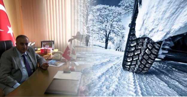 Afşin Şoförler Odası’ndan kış lastiği uyarısı