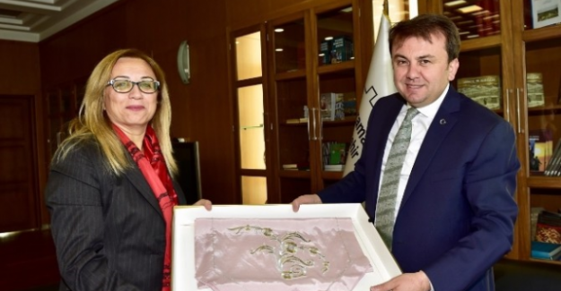 Rektör Kılıç, Kahramanmaraş Büyükşehir Belediye Başkanı Erkoç'u Ziyaret Etti