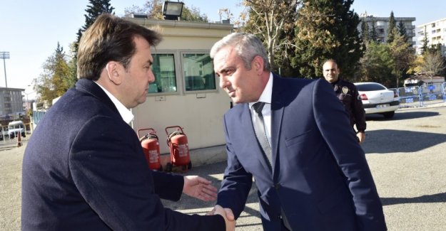 Başkan Erkoç'tan Çevik Kuvvete Ziyaret