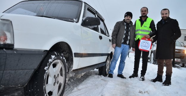 Kahramanmaraş'ta karla mücadele