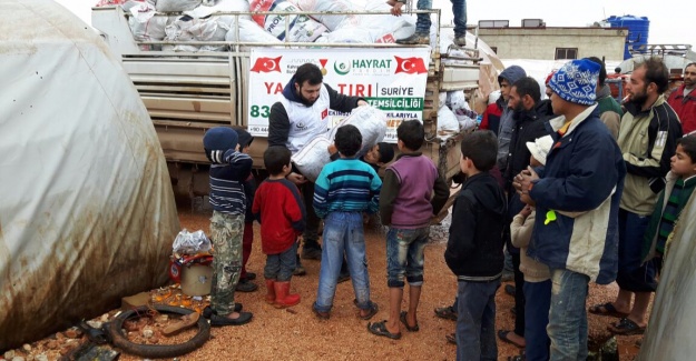 Suriyeli çocuklar, Türkiye'nin yardımlarıyla hayata tutunuyor