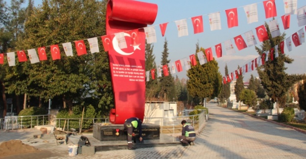 Büyükşehir'den Şehitlik Anıtı