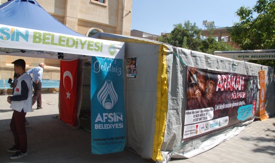 Afşin’de Arakanlı Müslümanlar İçin Yardım Kampanyası Başlatıldı