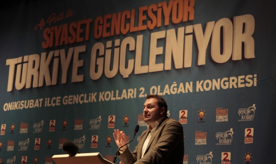 AK Parti Gençlik Kolları Genel Başkanı Melih Ecertaş, Kahramanmaraş'ta