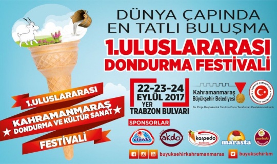 Dondurma Festivali 22-24 Eylül Tarihlerinde Trabzon Bulvarı’nda