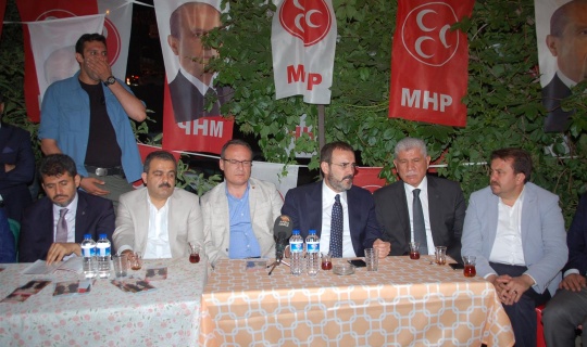 AK Parti Genel Başkan Yardımcısı Ünal, MHP Seçim Bürosunu Ziyaret Etti