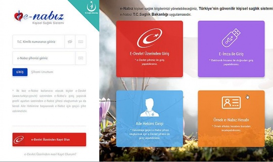 "e-Nabız" uygulaması için kamu spotu