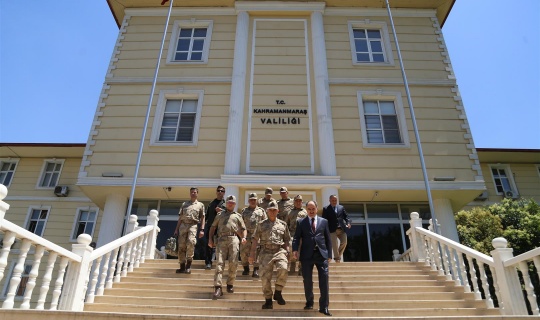 Jandarma Genel Komutanı Orgeneral Çetin Kahramanmaraş'ta
