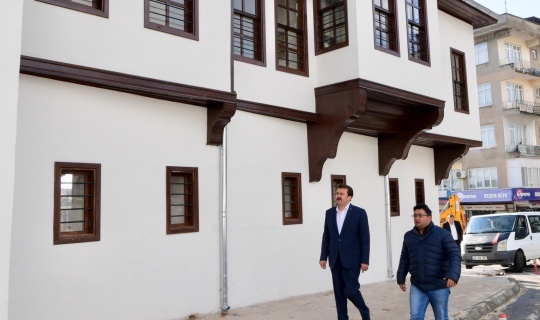 Başkan Erkoç’tan Kültür Kampüsü’nde İnceleme