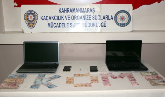 Kahramanmaraş'ta "sanal pos tefeciliği" operasyonu