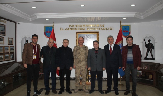 KMBGC’den Jandarma Komutanı Öksüz’e ‘Hayırlı Olsun’ Ziyareti