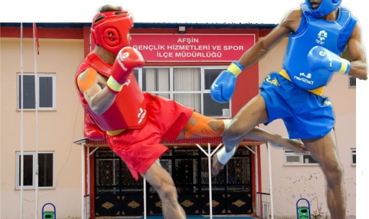 Afşin, Kick Boks Gençler Türkiye Şampiyonasına Hazırlanıyor