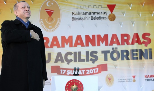 Cumhurbaşkanı Erdoğan, 23 Şubat'ta Kahramanmaraş'ta