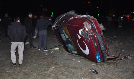 Elbistan'da trafik kazası: 1 ölü, 1 yaralı