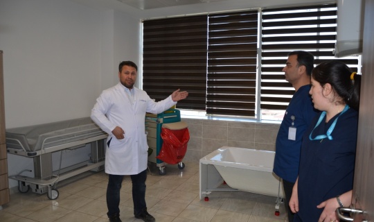 Elbistan Devlet Hastanesi yanık odasıyla sevkler azaldı 