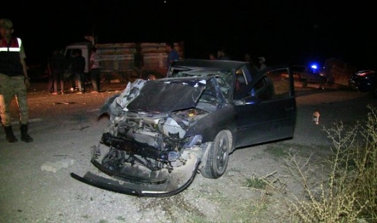  Çoğulhan-Elbistan karayolunda trafik kazası: 4 yaralı
