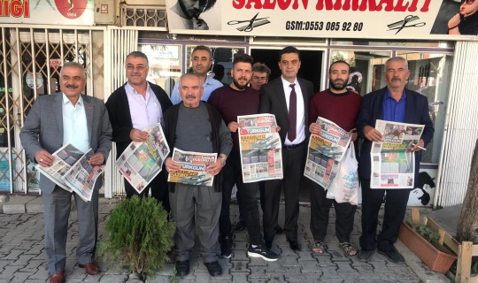 MHP'den Esnaflara "Siftah" Ziyareti
