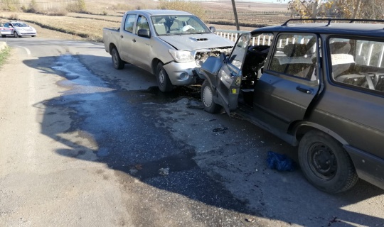Afşin'de Trafik Kazası 3 Yaralı