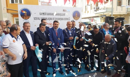 Kayseri’de Kahramanmaraşlılar Derneği Açıldı