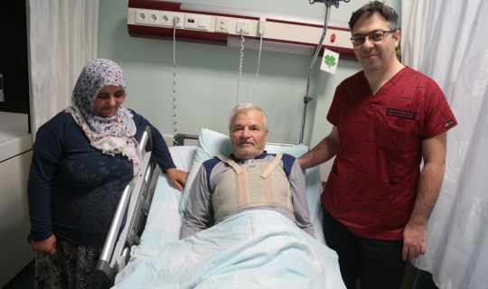 Kahramanmaraş'ta 71 yaşındaki hasta kalbi durdurulmadan ameliyat edildi