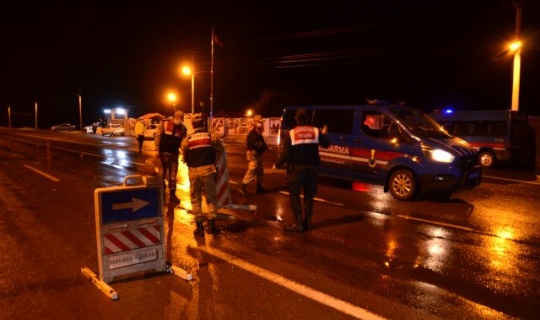 Kahramanmaraş'ta araç giriş çıkışları durduruldu
