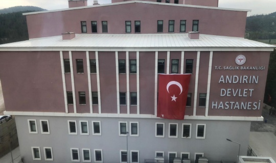 Andırın Devlet Hastanesinin yeni hizmet binası açıldı