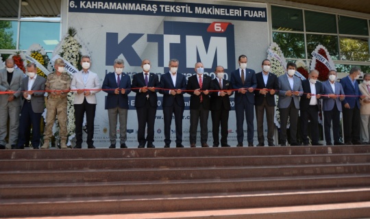  6. Uluslararası Tekstil Makineleri KTM 2020 Fuarı açıldı