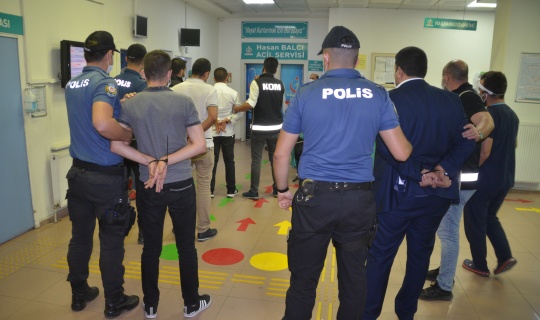 Kahramanmaraş merkezli suç örgütü operasyonu: 13 tutuklama