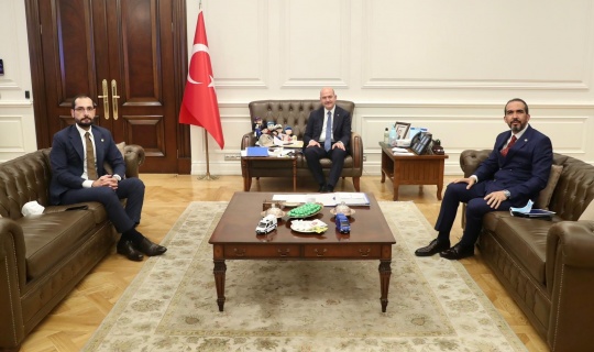Milletvekili Özdemir ve Sezal, Süleyman Soylu ile görüştü!