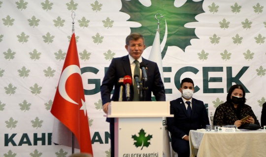 Davutoğlu, Partisinin Kahramanmaraş İl Danışma Kurulu Toplantısına Katıldı