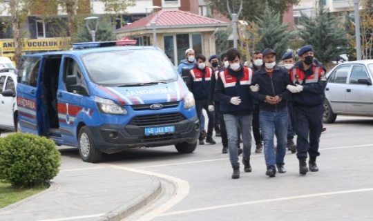 Kahramanmaraş merkezli DEAŞ operasyonunda yakalanan 6 şüpheli tutuklandı