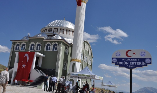 Ergün Ertekin Camisi Dualarla Açıldı