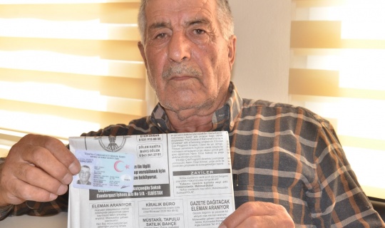 Kimliğini kaybeden çiftçiye İstanbul’dan borç şoku
