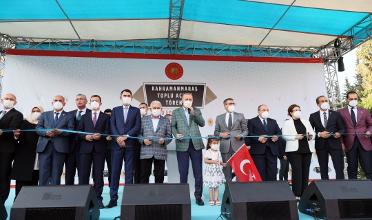 Erdoğan, 105 Eserin Toplu Açılışını Gerçekleştirdi