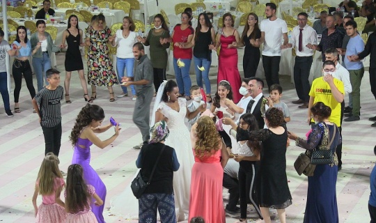 Etiyopyalı geline Türk usulü düğün