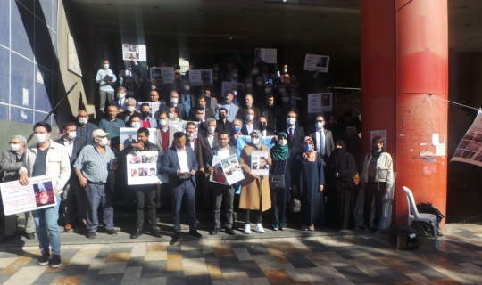 Çin’in Doğu Türkistan’a yönelik zulmü protesto edildi