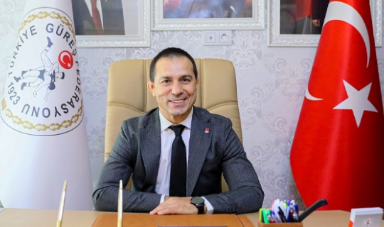 Güreş Federasyonunun yeni başkanı Eroğlu göreve başladı